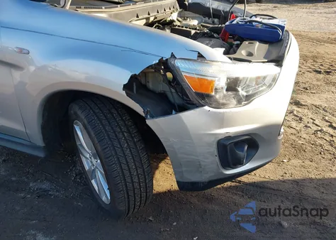 2013 Mitsubishi Outlander Sport Es из США, поврежденный, VIN 4A4AR3AU6DE012829